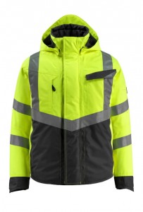 Hi-vis ziemas jaka Hastings, dzeltena/melna, MASCOT