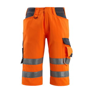 Pants 3/4 Luton, hi-viz CL1, orange, Mascot