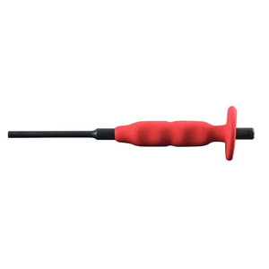 Pin punch with hand protection grip, round shaft, Ų 5mm 