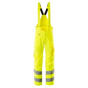 Hi-vis ziemas puskombinezons ASHFORD, dzeltens, 2XL, Mascot
