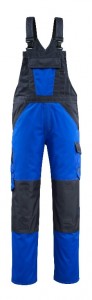 Bib-trousers Leeton royal/ dark navy 90C58, Mascot