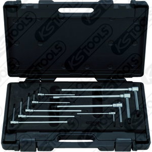 3 Way T-handle TX wrench set,9 pcs, KS Tools