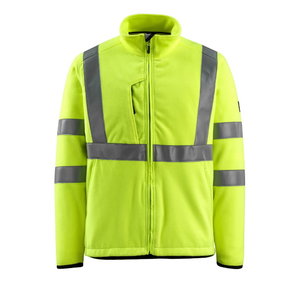 Hi-vis flīsa jaka Mildural, dzeltena, MASCOT