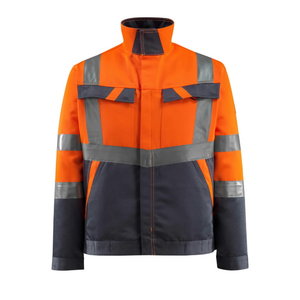 Hi-vis jaka Forster, oranža/zila, 2XL, Mascot