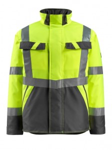 Hi-vis ziemas jaka Penrith, dzeltena/tumši pelēka, XL