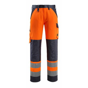 Hi.vis. trousers Maitland orange/navy 82C52, Mascot