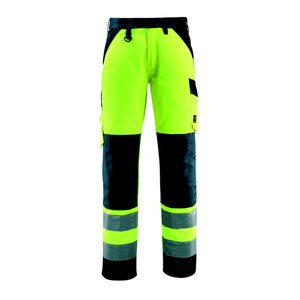 Hi.vis. trousers Maitland yellow/navy 82C50 82C50, Mascot