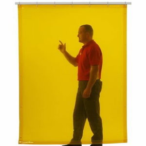 Užuolaida, UV-apsauga, geltona 160x140cm 