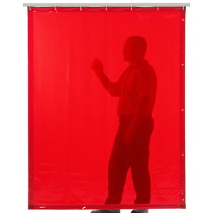 Welding curtain, orange-CE, 180x140(W)cm, Cepro International BV