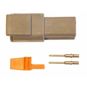 Pistikupesa Deutsch 2-pin DTM (0.5 mm2)