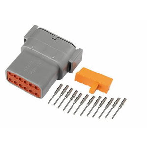 Pistik Deutsch 12-pin DTM (0.5mm2)