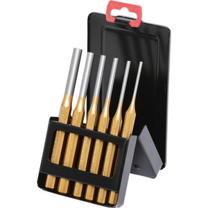 Išmušėjų komplektas, 6vnt, KS tools