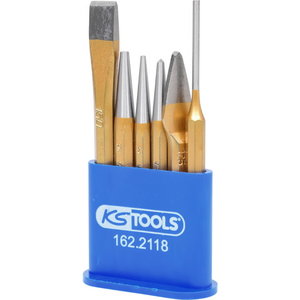 Combination set, 6 pcs in a plastic holder, KS Tools