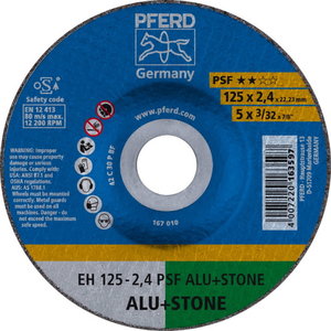 Griezējdisks akmenim 125x2,4mm PSF ALU+STONE, Pferd
