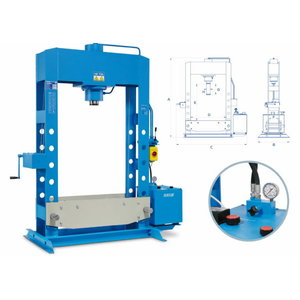 Электрогидравлический пресс 100Т, OMCN