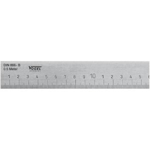 Steel Rule 1000x30x6mm, DIN 866/B, inox, Vögel