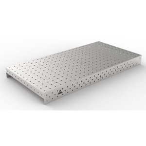 Stainless steel cover plate for table 2400x1200mm, d=16mm
