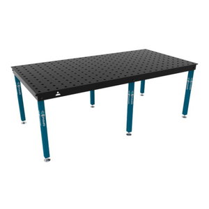 Metināšanas galds Basic,ar riteniem,tērauda, slodze 1500kg 2400x1200mm 