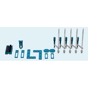 Toolkit 2XS (25pcs) without trolley for table Plus, holes 16mm