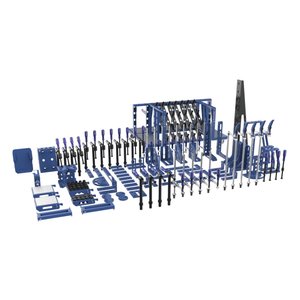 Toolkit XL (134pcs) with trolley M for table Plus, holes 16mm