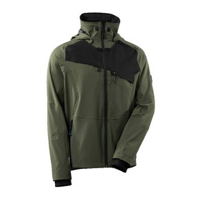 Jacket Advanced, 17001 four-way stretch, moss green/black 3XL, Mascot