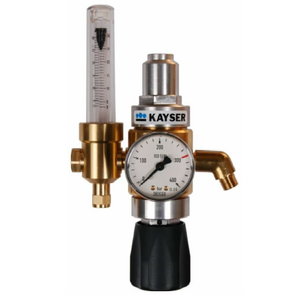 Pressure regulator Ecomat 2000, Ar/Mix, for AGA bottle, Binzel