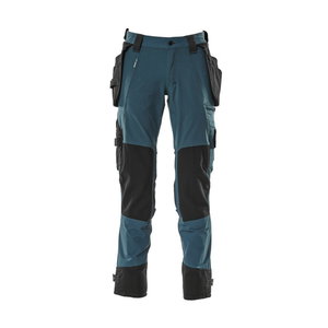 Advanced Craftsmen’s Trousers dark petroleum 82C54, Mascot