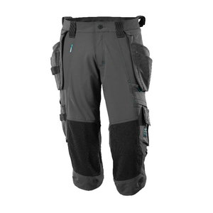 ¾ Length Trousers, holster pockets,Advanced, dark anthracite, Mascot