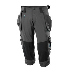 ¾ Length Trousers, holster pockets,Advanced, dark anthracite C64, Mascot