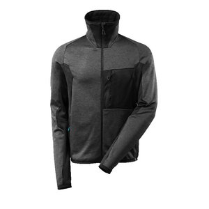 Flīsa jaka Advanced 17103, tumši pelēka/melna, 2XL, Mascot
