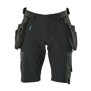 Trousers with holsterpock.shorts 17149 Advanced, black C42, Mascot