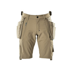 Trousers with holsterpock.shorts 17149 Advanced, light khaki C48, Mascot