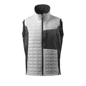 Veste Advanced ar CLIMASCOT®, balta/tumši pelēka, Mascot