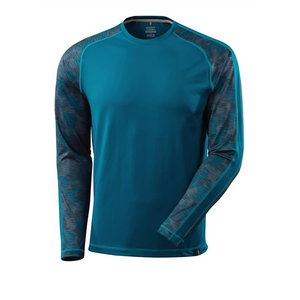 T-Shirt Advanced, T-shirt long-sleeved, dark petroleum XS, Mascot