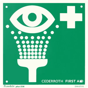 Sign Eye Wash, Cederroth