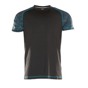 T-krekls Advanced, melns, 2XL, Mascot
