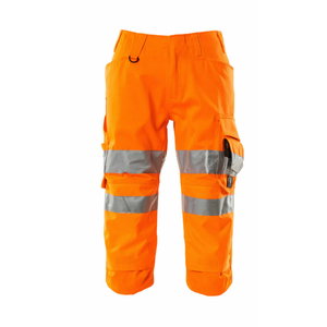 Pants 3/4 17549, hi-viz CL1, orange, Mascot