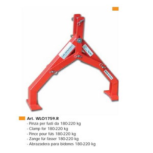 Clamp for drum - 180-200 kg, Intertech