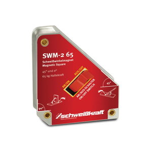 Metināšanas magnets ar sledzi SWM-2 65 152 x 130 mm, Schweisskraft