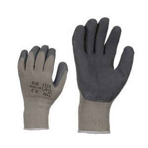 Gloves, latex covered, winter, KTR