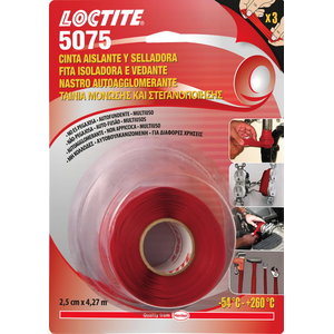 Insulating and sealing wrap  SI 5075 black 4,27m, Loctite