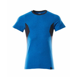 T-Shirt Accelerate, azur blue/ dark navy, MASCOT
