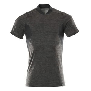 Polo Shirt ACCELERATE COOLMAX PRO, dark anthracite/black M