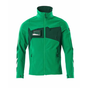 Work jacket ACCELERATE stretch, grass green/green 2XL, Mascot