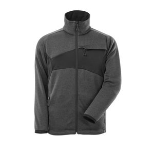 Knitted jumper with zipper Accelerate, dark anthracite 2XL, Mascot