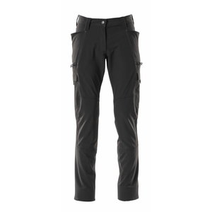 Trousers kneepad pockets Accelerate full strets, women,black 76C36, Mascot