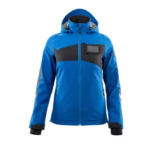 Shell Jacket Accelerate, women, azure blue/navy 2XL, Mascot