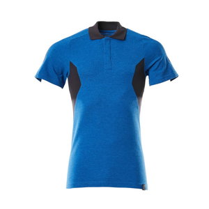Polo Shirt Accelerate, azur/dark navy, Mascot
