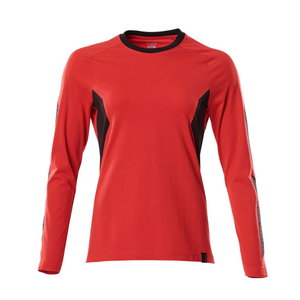 T-Shirt Accel 18391, woman, long sleeved, red/black 2XL, Mascot