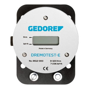 Momentvõtme tester DREMOTEST E 8612-300 9-320Nm 3/8´´, 1/2´´, Gedore